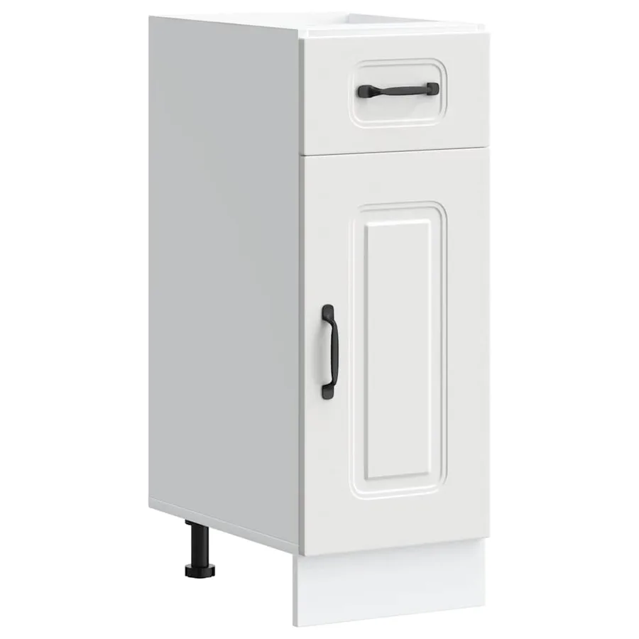 Armoire de cuisine Kalmar blanc bois d'ingénierie - 2