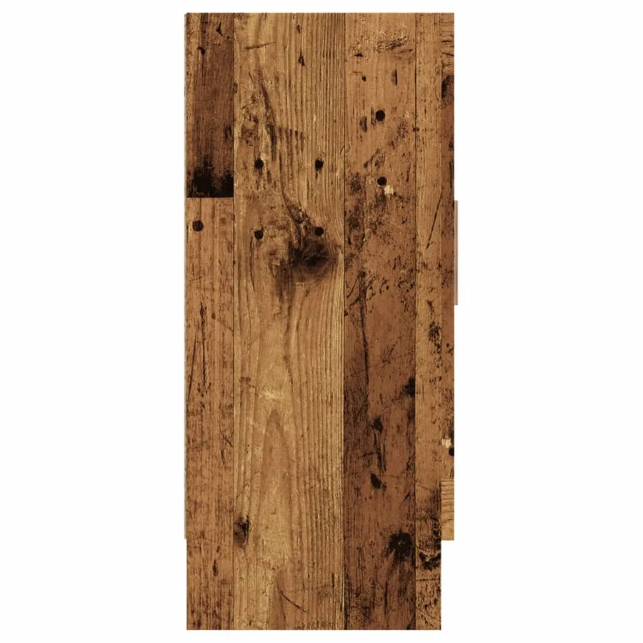 Buffet vieux bois 120x30,5x70 cm bois d'ingénierie - 6