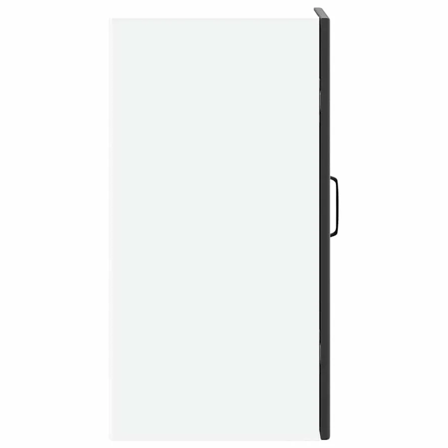 Armoire murale de cuisine Kalmar noir bois d'ingénierie - 5
