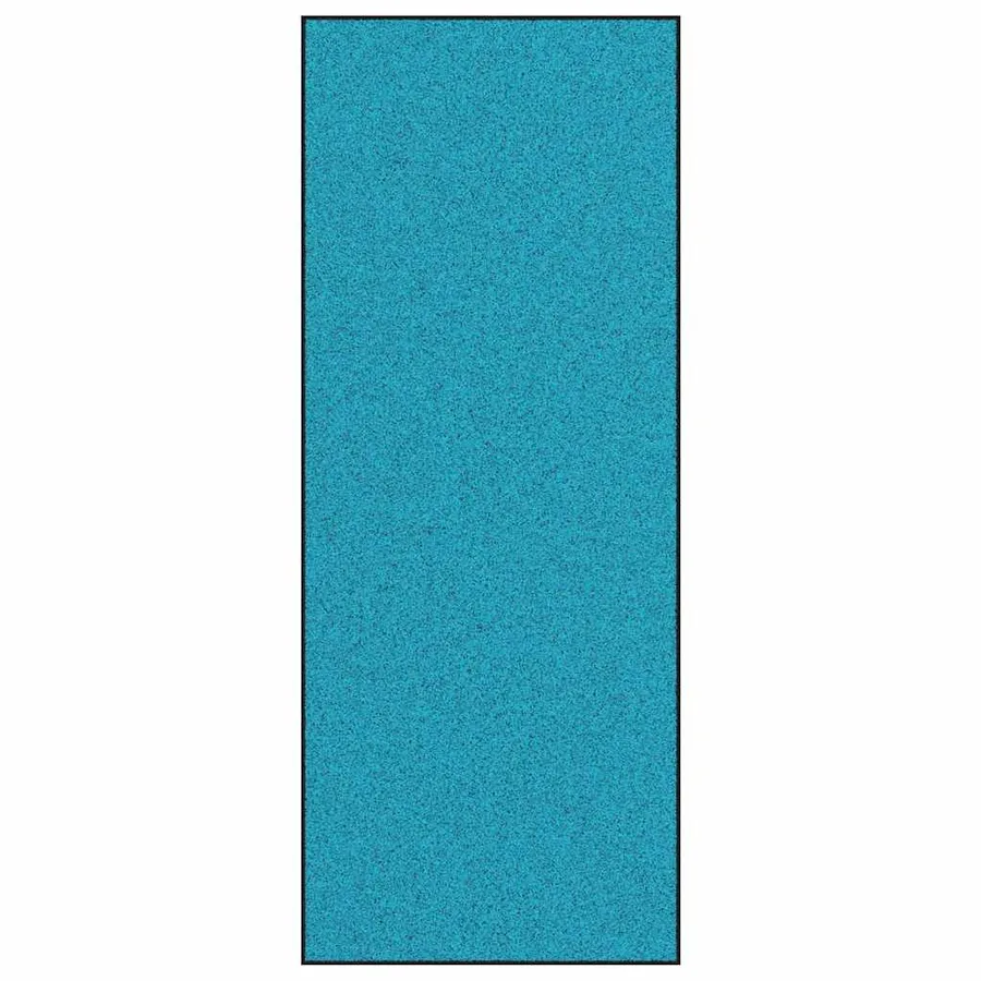 Tapis d'entrée Cyan et Noir 120 x 300 cm 100% Polyamide - 2