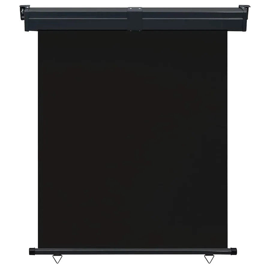 Auvent latéral de balcon 145x250 cm noir - 2