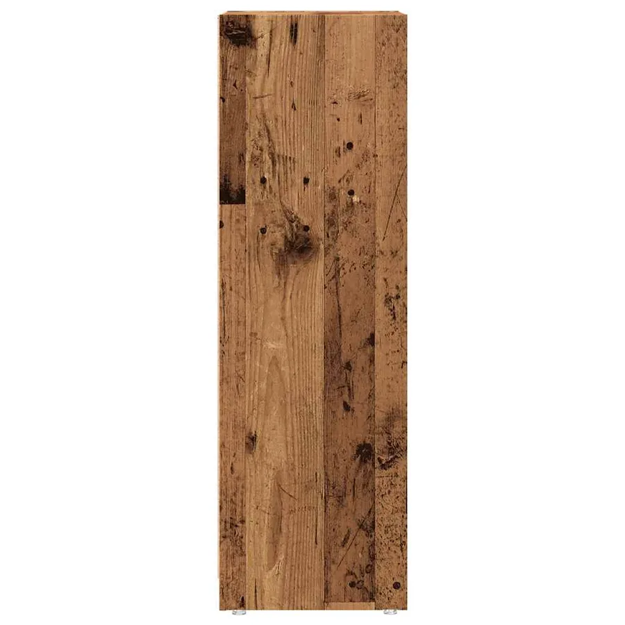 Armoire de salle de bain vieux bois 30x30x95 cm bois ingénierie - 6