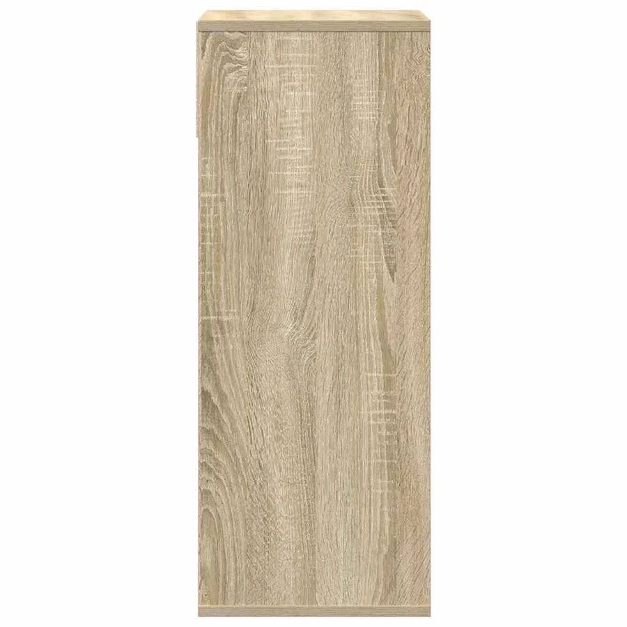Bibliothèque chêne sonoma 34x31x80 cm bois d'ingénierie - 5