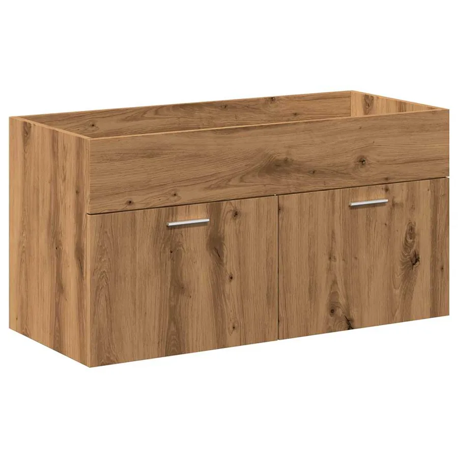 Ensemble de meubles salle de bain 4 pcs bois d'ingénierie - 8