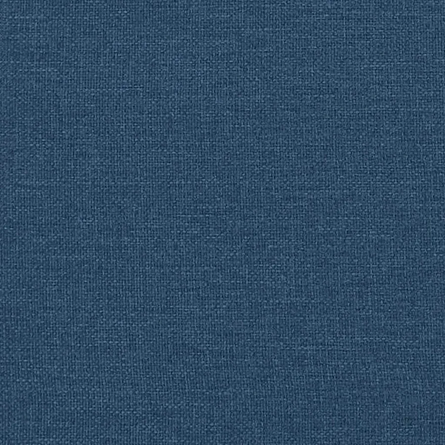 Cadre de lit ottoman avec matelas bleu 140x200 cm tissu - 17