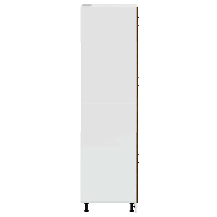 Armoire de cuisine Lucca chêne marron bois d'ingénierie - 5