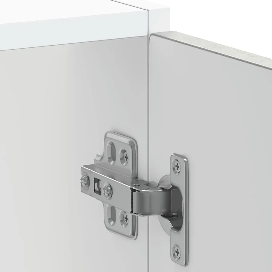 Meuble bas pour évier Kalmar gris béton bois d'ingénierie - 9