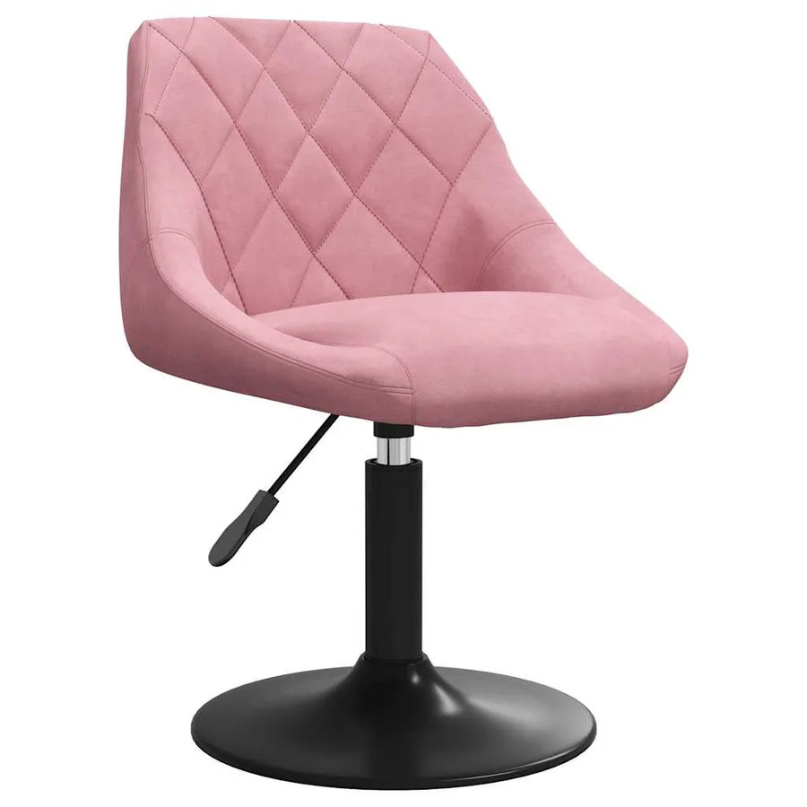 Chaise de salle à manger Rose Velours - 2