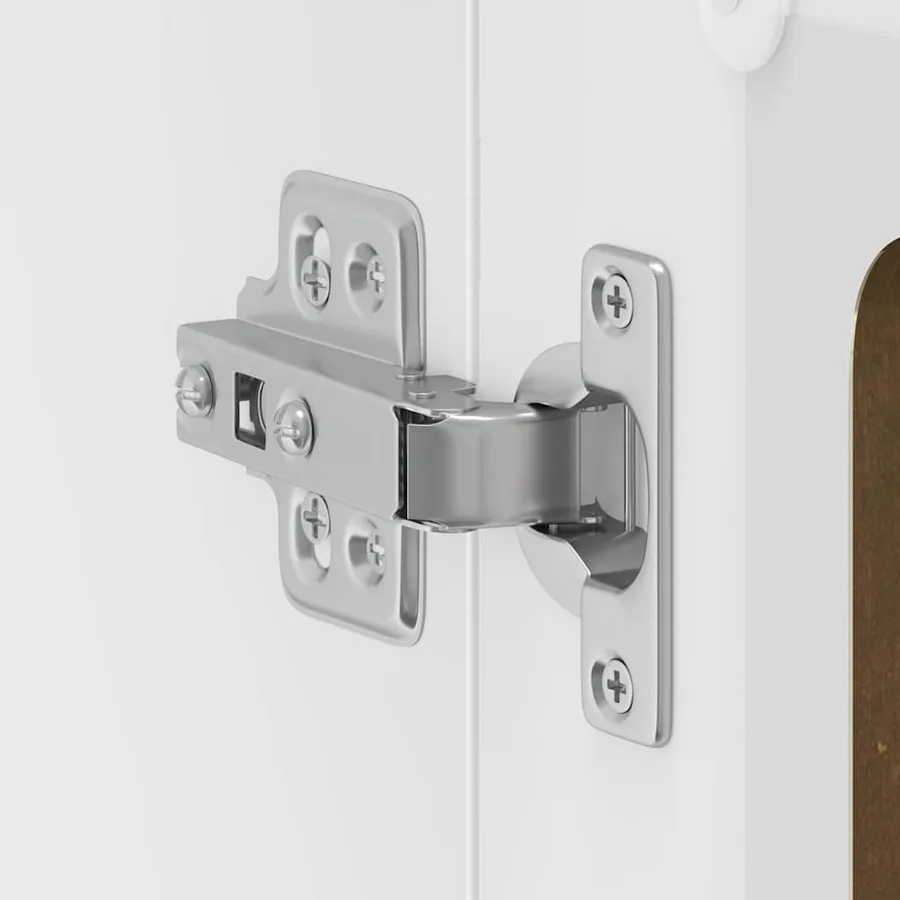 Armoire murale de cuisine avec porte en verre Lucca chêne fumé - 11
