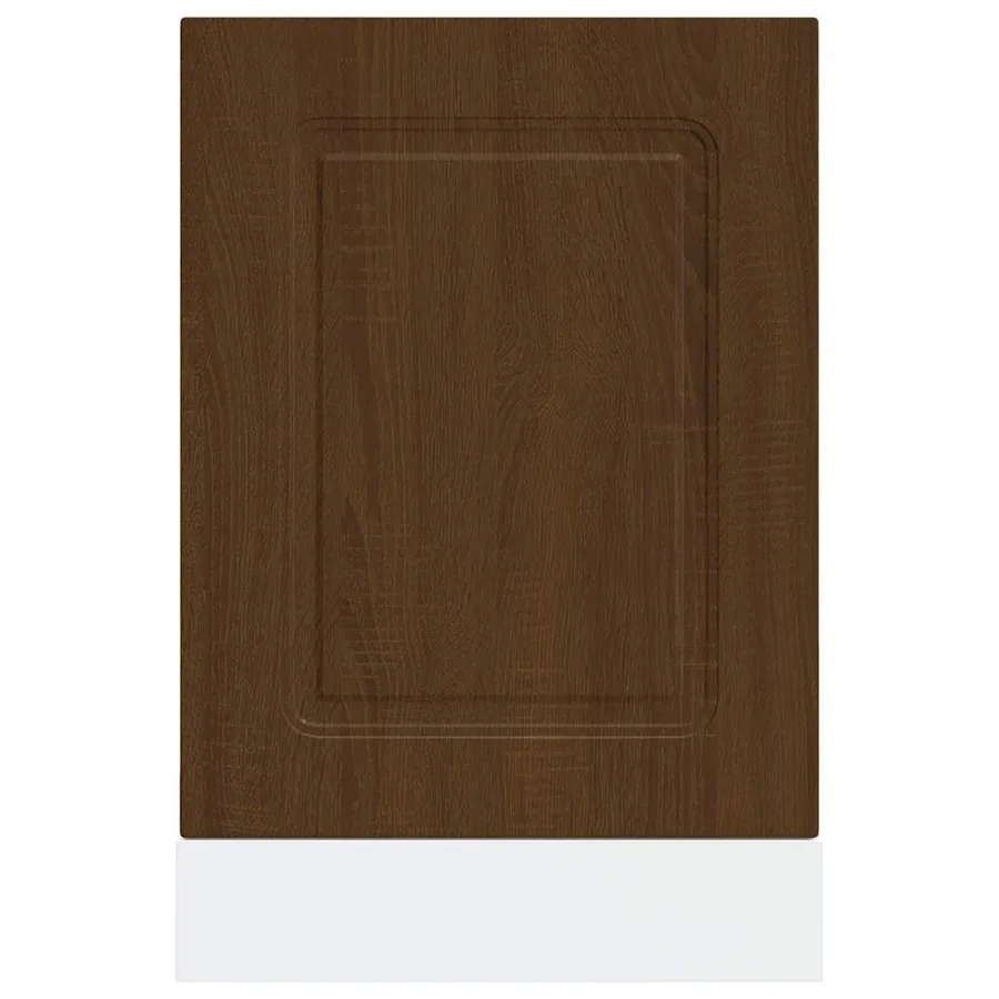 Panneau de lave-vaisselle Kalmar chêne marron 45x1,5x57 cm - 4