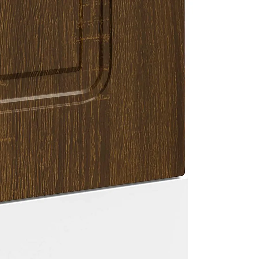Panneau de lave-vaisselle Kalmar chêne marron 45x1,5x57 cm - 7