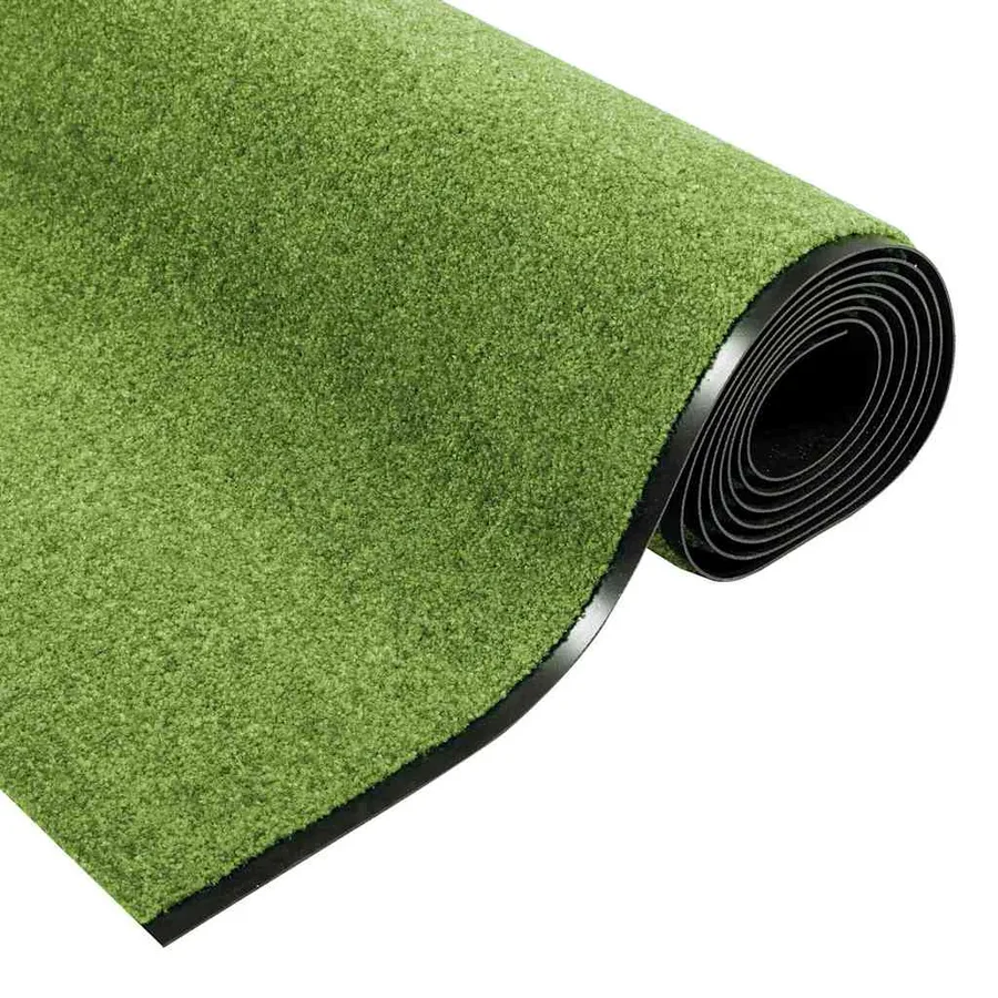 Tapis d'entrée Autre Vert et Noir 120 x 350 cm Polyamide et PVC - 5