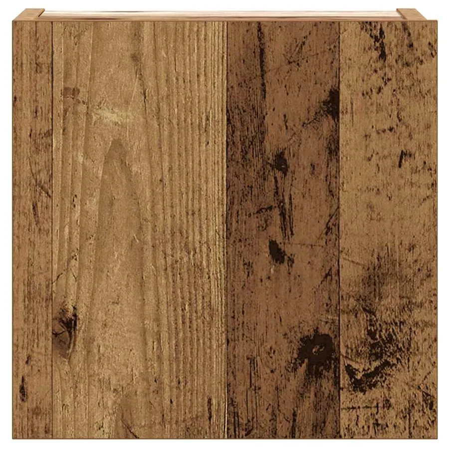 Ensemble de meuble TV mural 8 pcs vieux bois bois d'ingénierie - 9