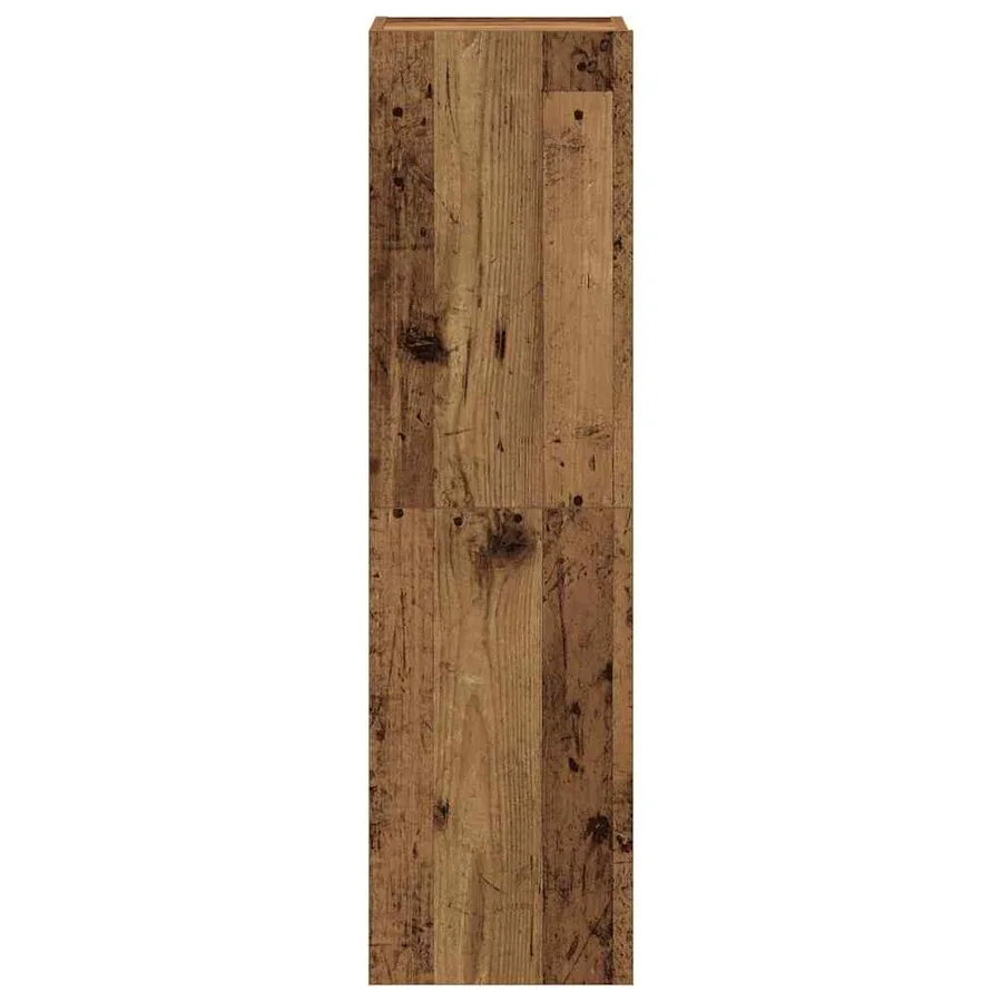 Meubles TV muraux 4 pcs vieux bois bois d'ingénierie - 5