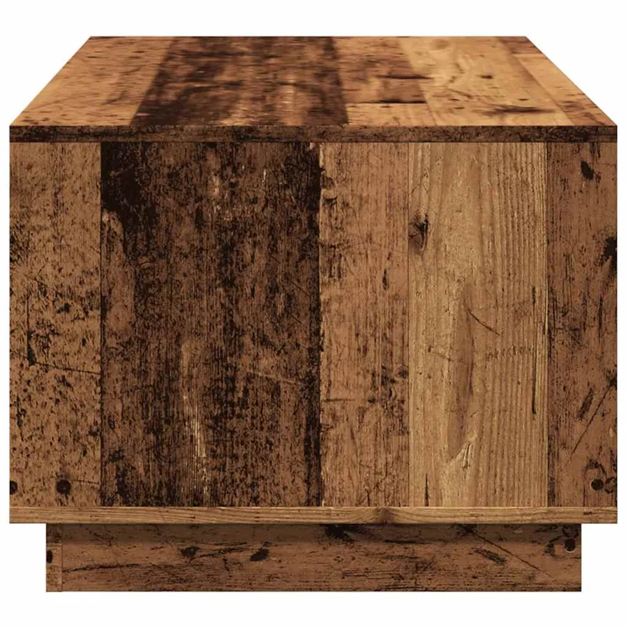 Table basse vieux bois 102x55x43 cm bois d'ingénierie - 6