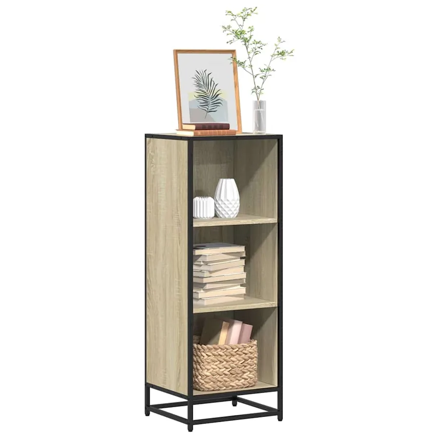 Bibliothèque chêne sonoma 40x35x107,5 cm bois d'ingénierie