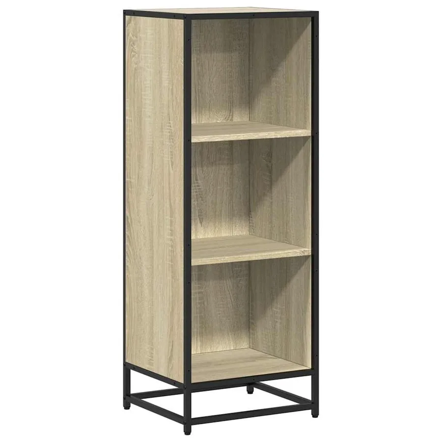 Bibliothèque chêne sonoma 40x35x107,5 cm bois d'ingénierie - 2