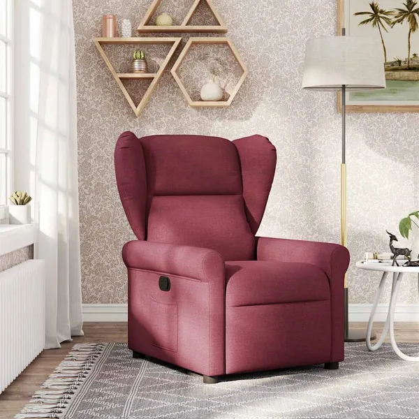 Fauteuil inclinable Rouge bordeaux Tissu