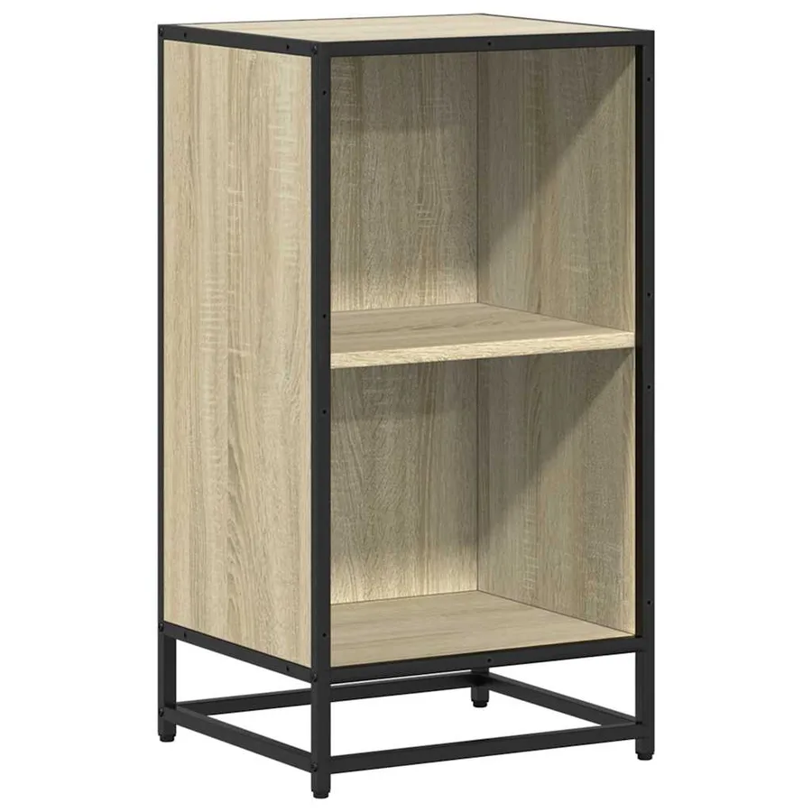 Bibliothèque chêne sonoma 40x35x76 cm bois d'ingénierie - 2