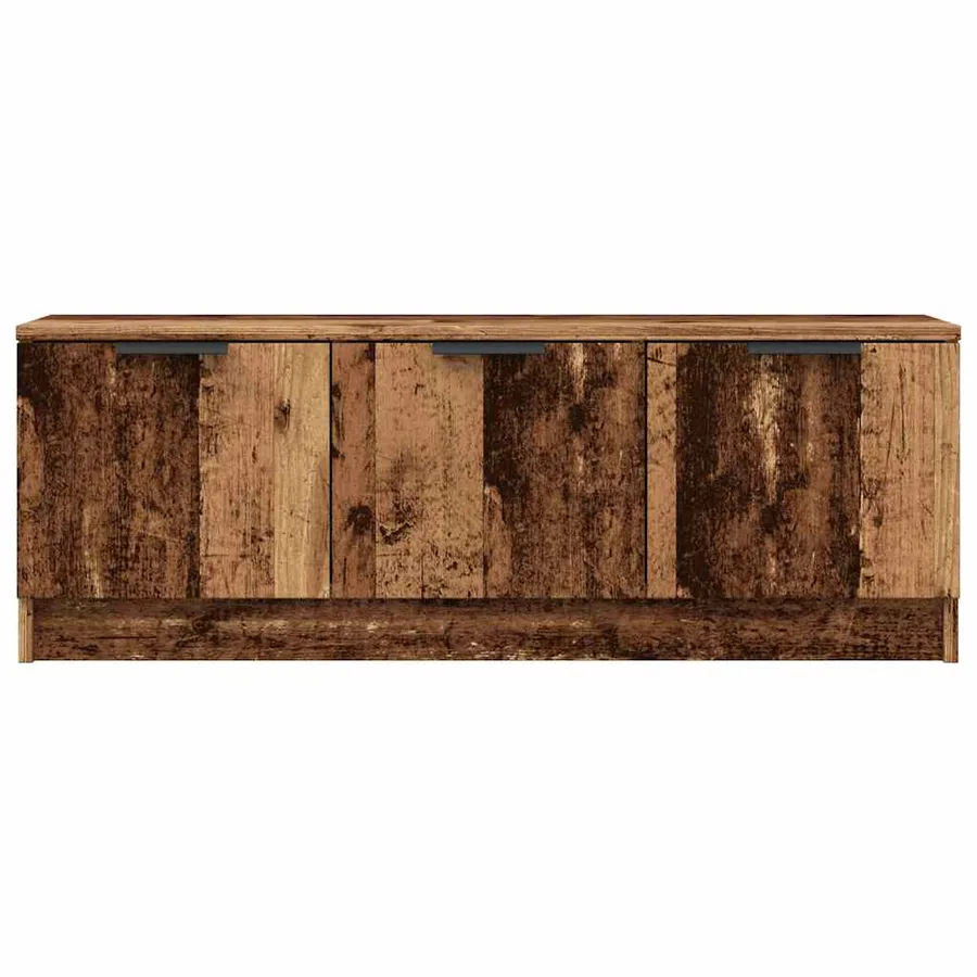 Meuble TV vieux bois 102x35x36,5 cm bois d'ingénierie - 4