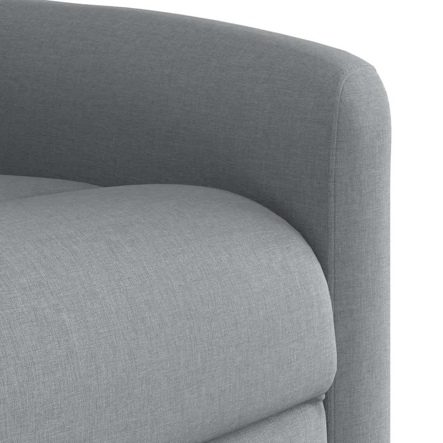 Fauteuil inclinable électrique Gris clair Tissu - 12
