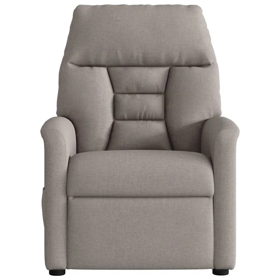 Fauteuil inclinable Taupe Tissu - 3