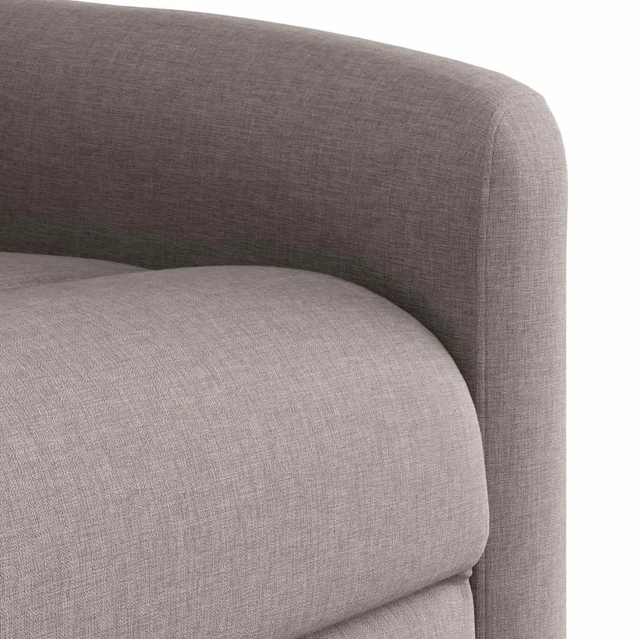 Fauteuil inclinable Taupe Tissu - 8