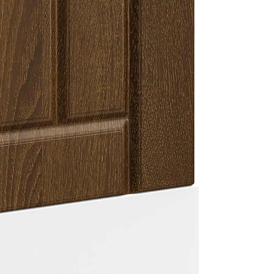 Panneau de lave-vaisselle Lucca chêne marron bois d'ingénierie - 7
