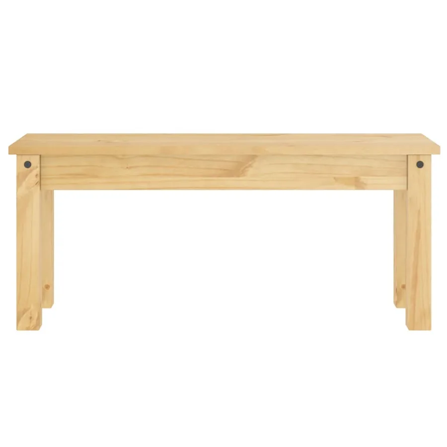 Ensemble à manger PANAMA 3 pcs bois de pin massif - 8