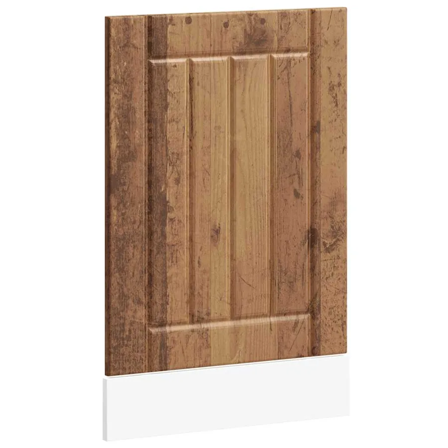 Panneau de lave-vaisselle Lucca vieux bois bois d'ingénierie - 2