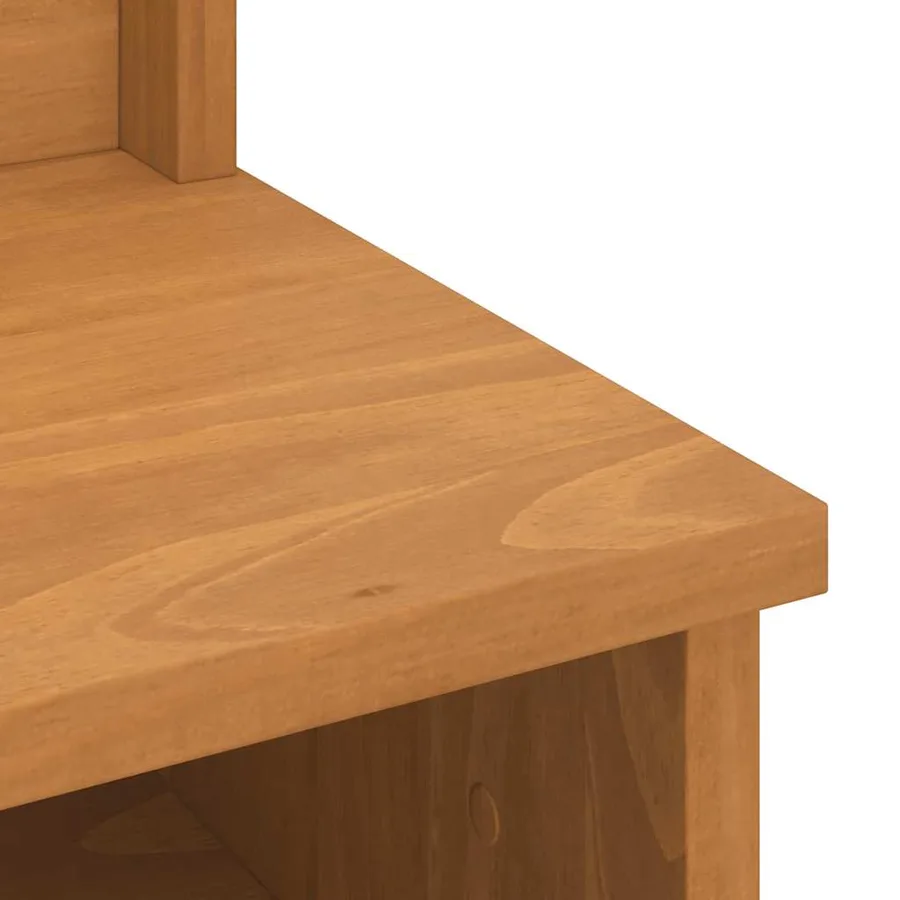 Portemanteau SANDNES 45x40x159,5 cm bois massif pin - 8