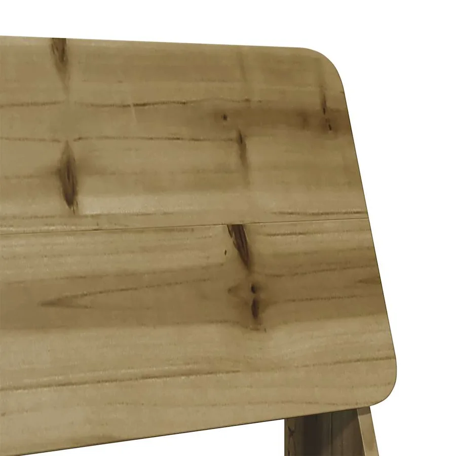 Chaise de jardin 60x64x70,5 cm bois de pin imprégné - 7