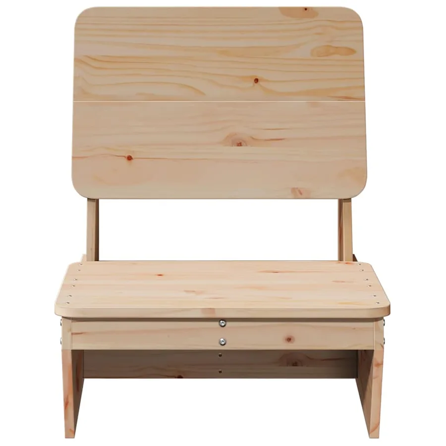 Chaise de jardin 60x64x70,5 cm bois de pin massif - 3