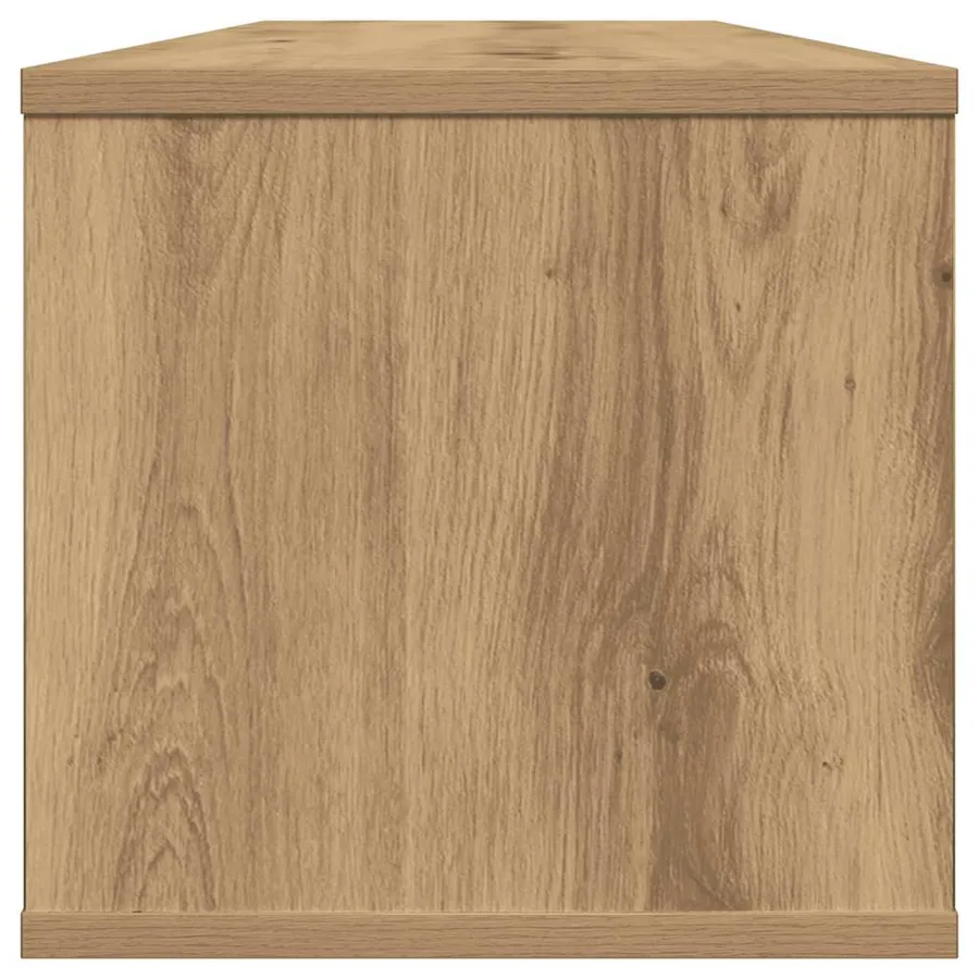 Armoire murale chêne artisanal 101x30x29 cm bois d'ingénierie - 5