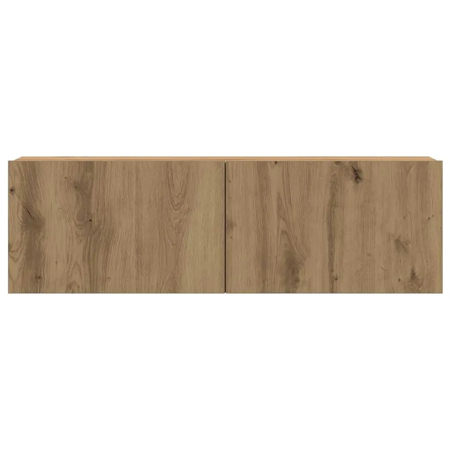 Ensemble de meuble TV mural 6 pcs chêne artisanal - 5