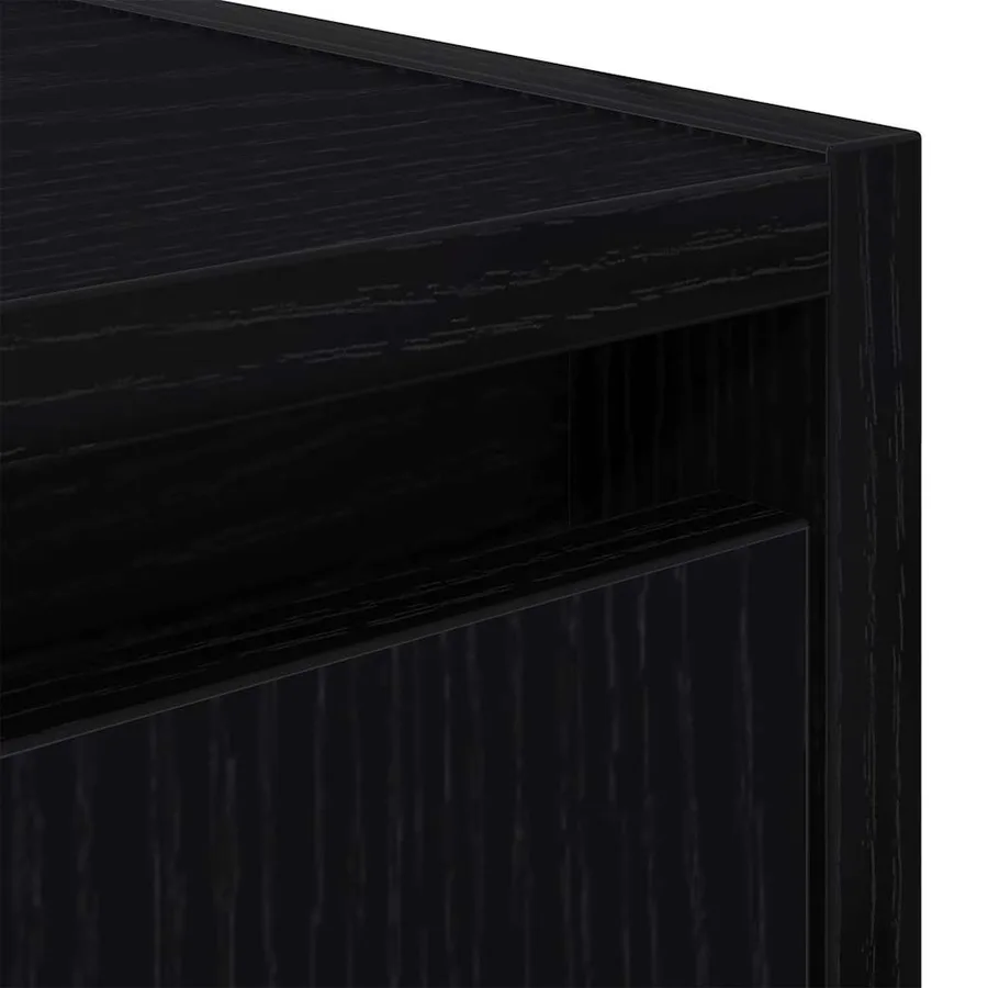 Tables de chevet murales 2 pcs noir 38x34x40 cm - 11