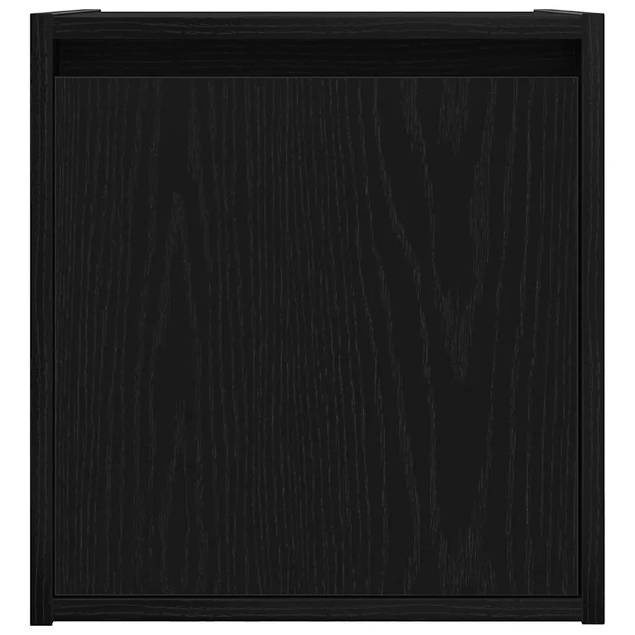 Tables de chevet murales 2 pcs noir 38x34x40 cm - 7