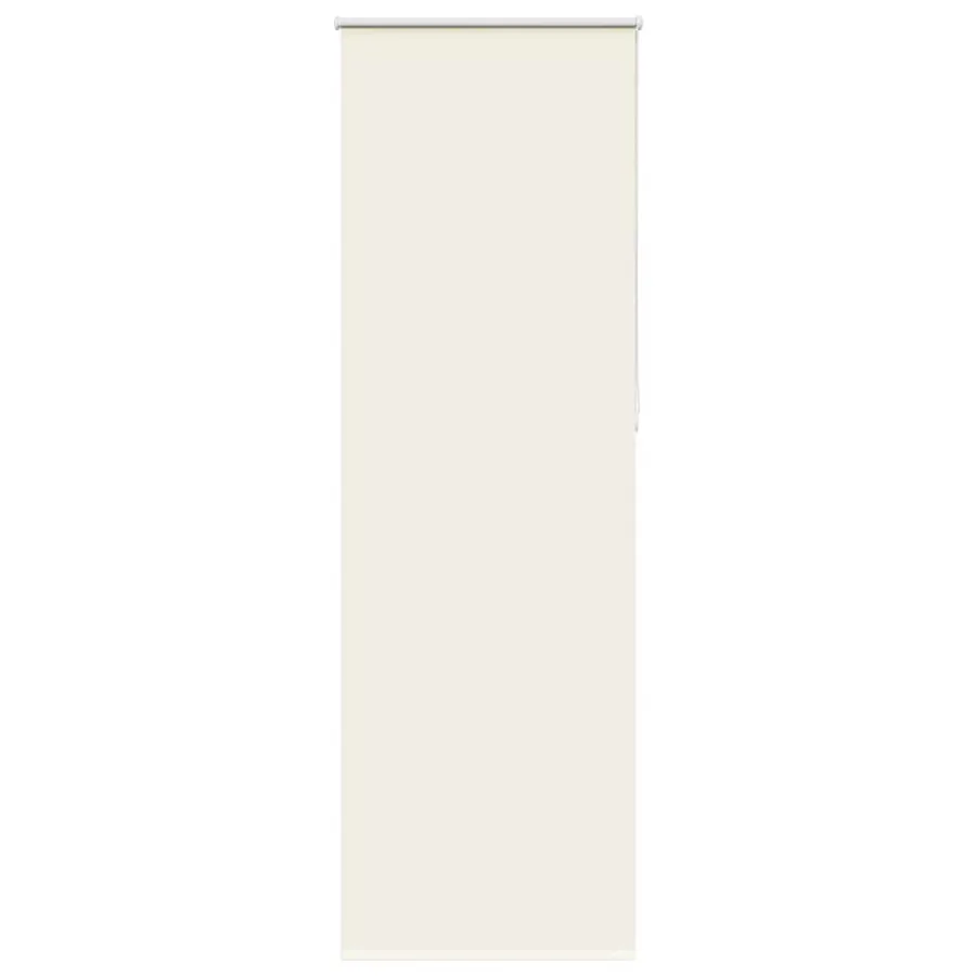Store enrouleur occultant blanc cassé 85x210cm largeur du tissu