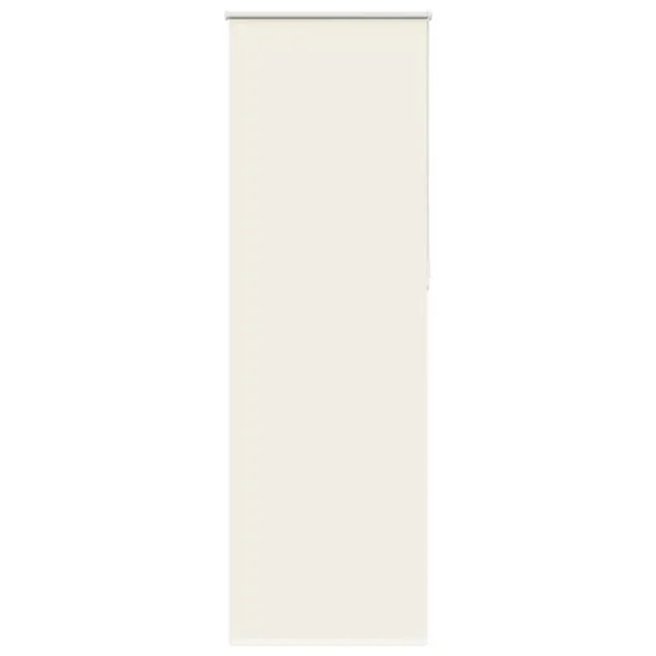 Store enrouleur occultant blanc cassé 85x210cm largeur du tissu