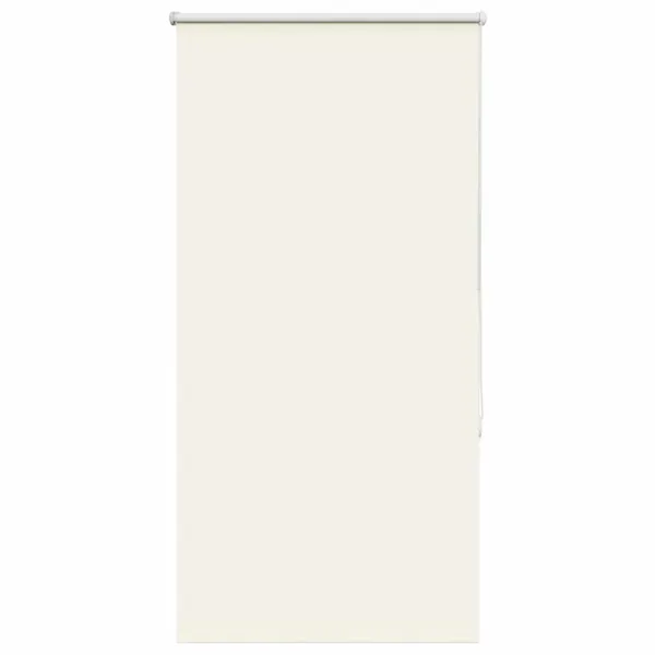 Store enrouleur occultant blanc cassé 75x175cm largeur du tissu