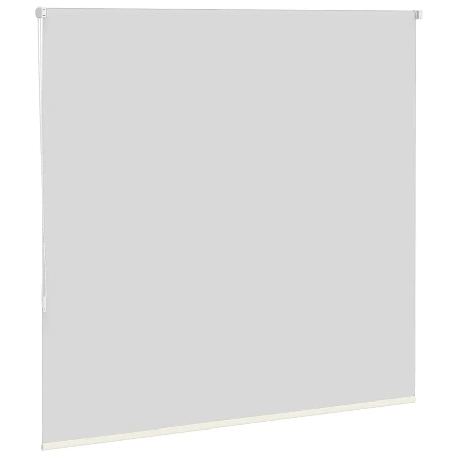 Store enrouleur occultant blanc cassé 160x150 cm largeur tissu - 4