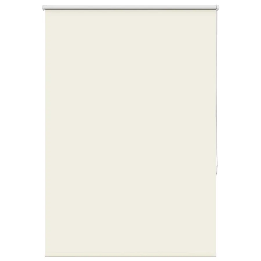 Store enrouleur occultant blanc cassé 110x175 cm largeur tissu