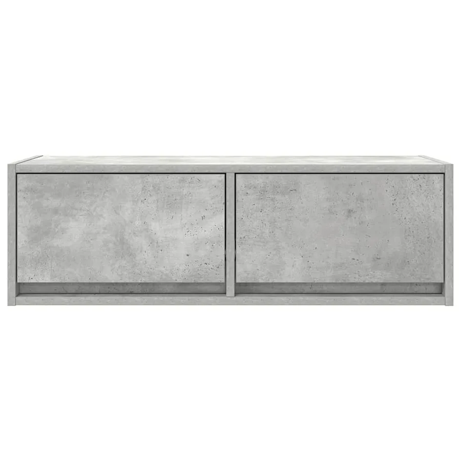 Meubles TV 2 pcs gris béton 80x31x25,5 cm bois d'ingénierie - 6