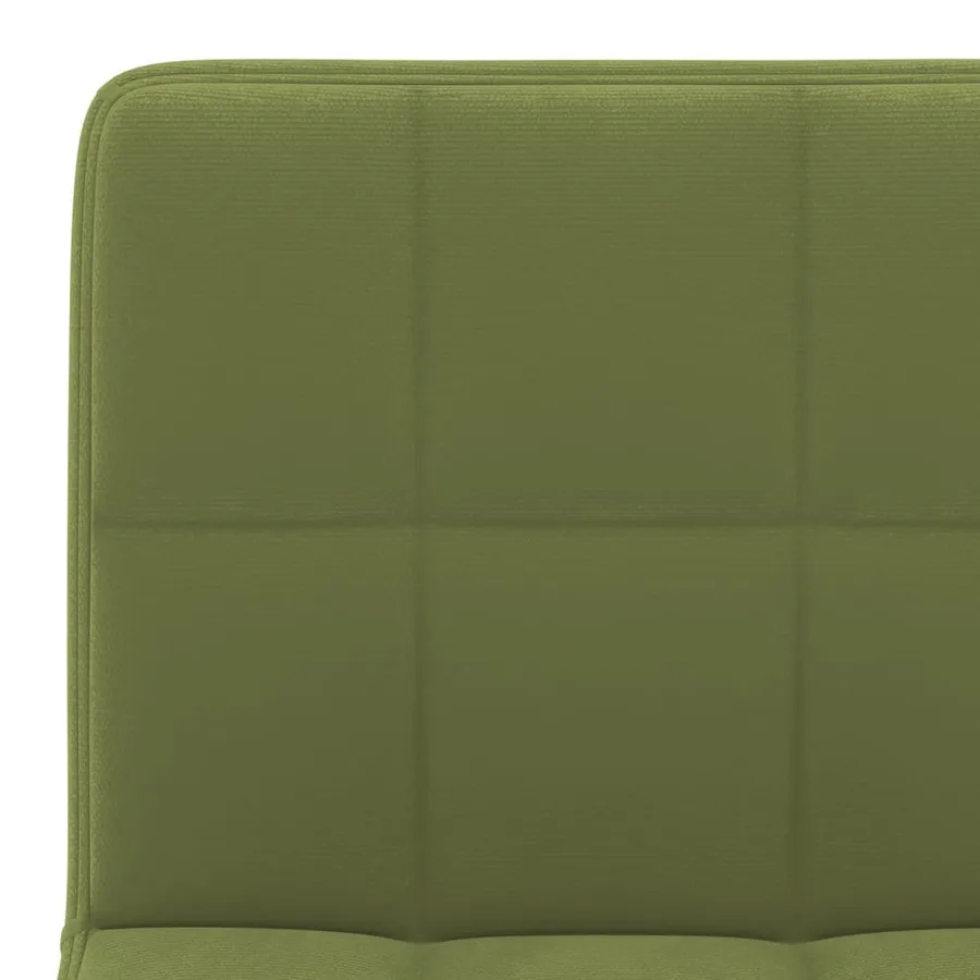 Tabourets de bar lot de 2 vert clair velours - 8