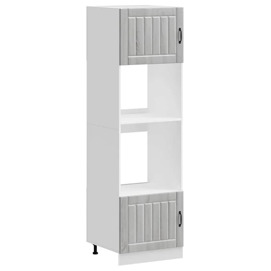 Armoires de four 2 pcs Kalmar sonoma gris bois d'ingénierie - 2