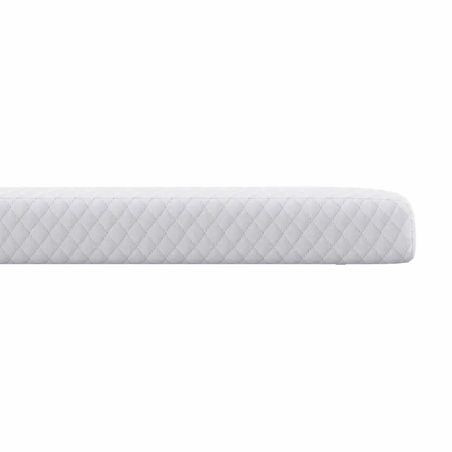 Surmatelas en mousse à mémoire 180 x 200 cm Thick Doux Blanc - 7