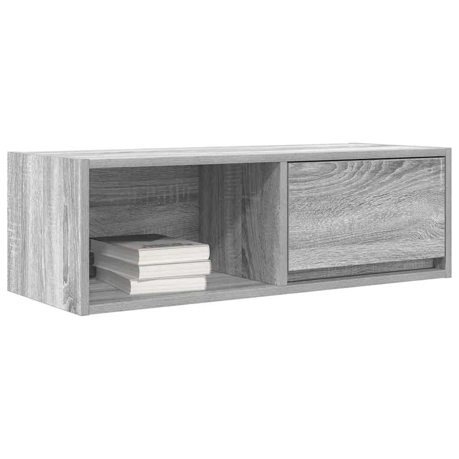 Meubles TV 2 pcs sonoma gris 80x31x25,5 cm bois d'ingénierie - 4