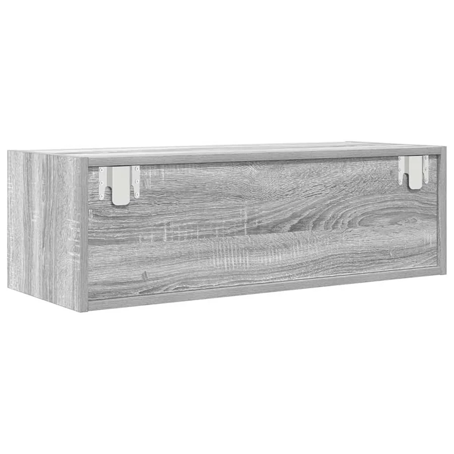 Meubles TV 2 pcs sonoma gris 80x31x25,5 cm bois d'ingénierie - 9