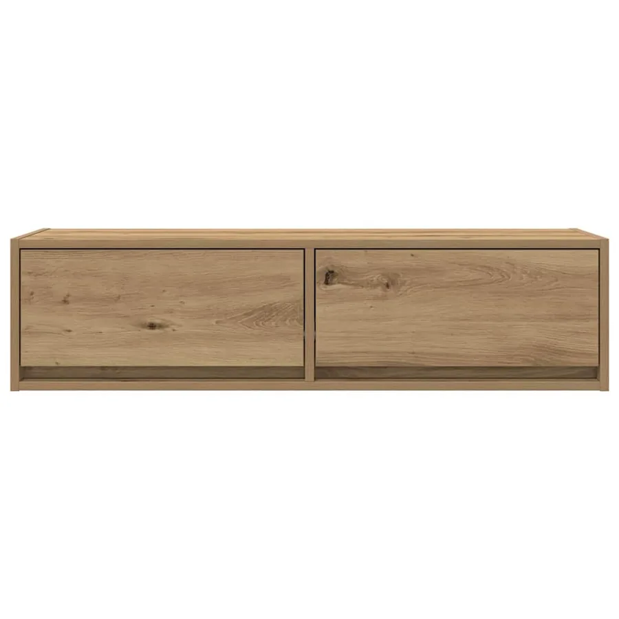 Meuble TV 100 x 31 x 25,5 cm chêne artisanal Bois d'ingénierie - 7