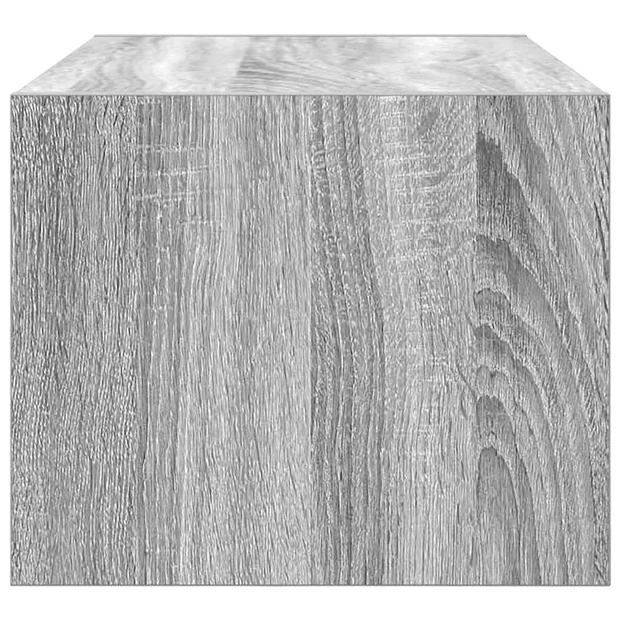 Meuble TV sonoma gris 60x31x25,5 cm bois d'ingénierie - 7